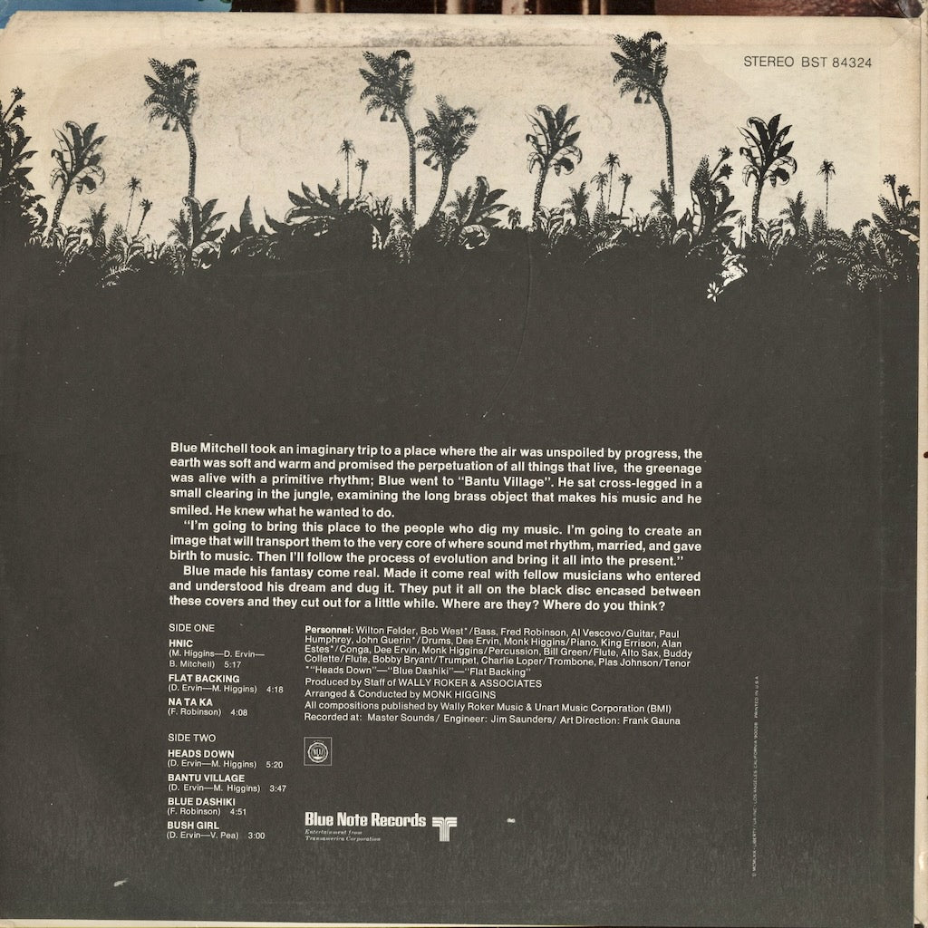 Blue Mitchell - Bantu Village (BST 84324) 1969 US Blue Note｜中古LP