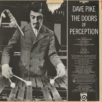 Dave Pike - The Doors Of Perception (2007) 1970 US Vortex｜中古LP