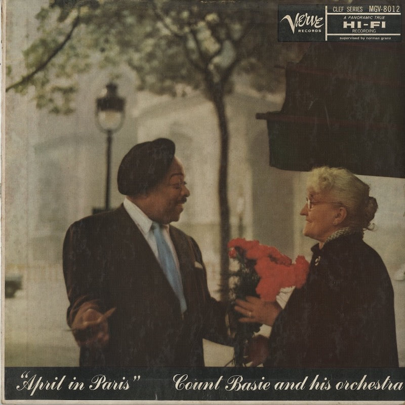 Count Basie / カウント・ベイシー / April In Paris (MG V-8012)