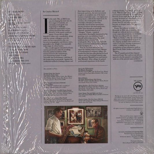Bill Evans - Trio (Motian, Peacock), Duo (Hall) (VE-2-2509) 1976 US Verve｜中古LP