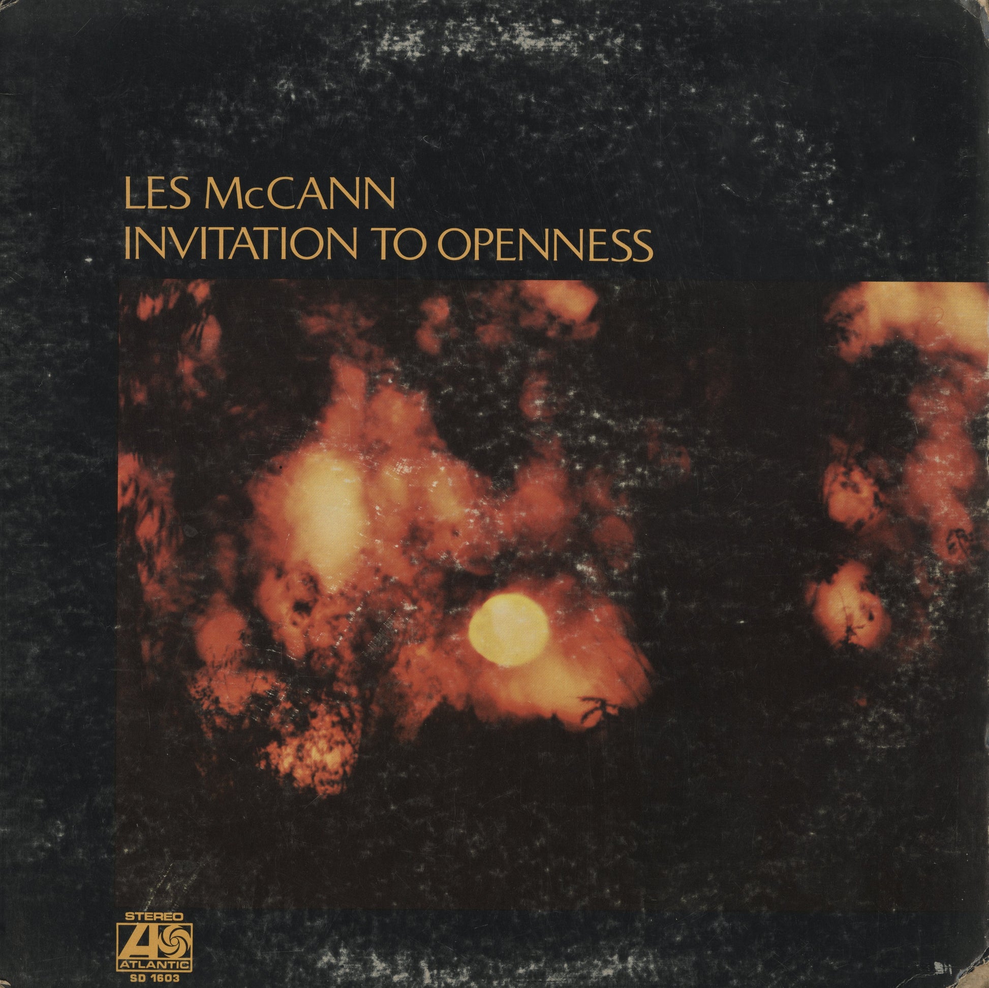 Les McCann Invitation To Openness SMAS-94324 LP 1972 USA Atlantic Club Edition
