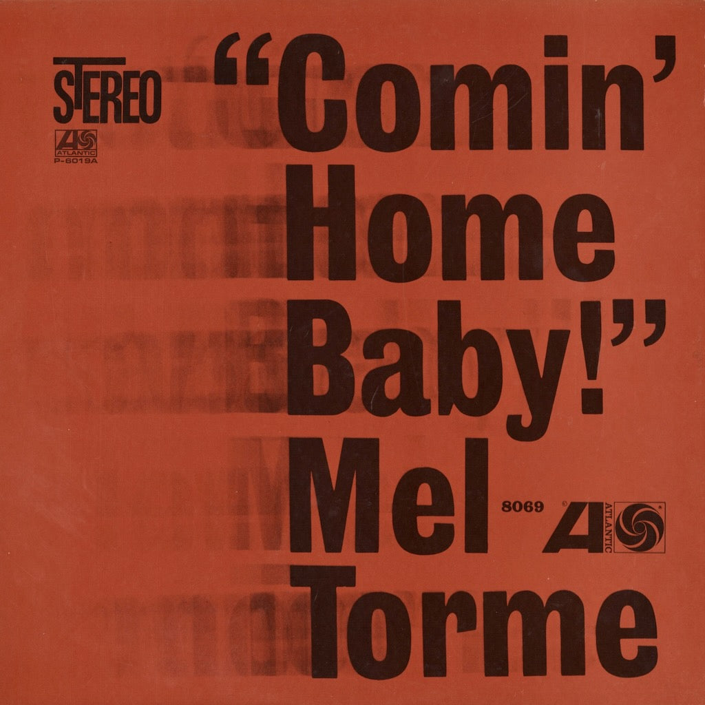 Mel Torme / メル・トーメ / Comin' Home Baby! (P-6019A)