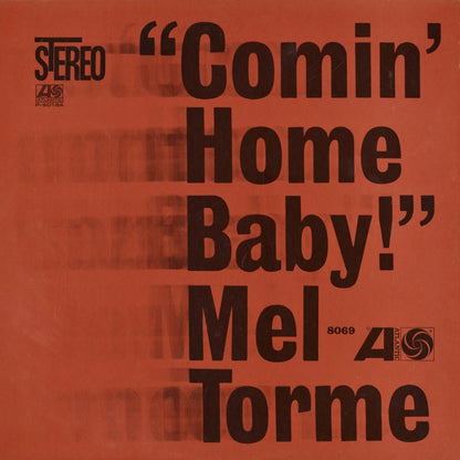 Mel Torme / メル・トーメ / Comin' Home Baby! (P-6019A)