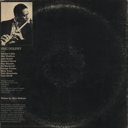 Eric Dolphy / エリック・ドルフィ / Status (P-24070)