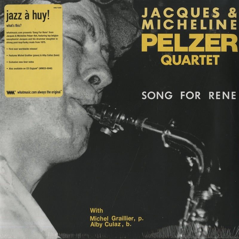 Jacques & Micheline Pelzer Quartet / ジャック＆ミシェリーン・ペルザー・カルテット / Song For Rene