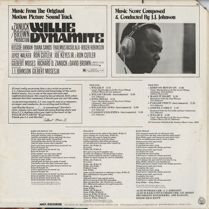 Willie Dynamite (OST) - Music: J.J. Johnson (MCA-393) LP 1974 US MCA｜中古LP