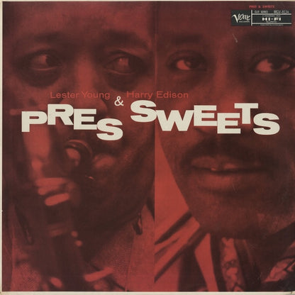 Lester Young - Harry Edison / レスター・ヤング　ハリー・エディソン / Pres & Sweets (MG V-8134)