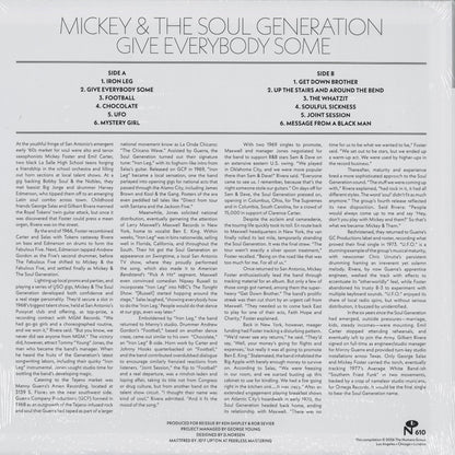 Mickey & The Soul Generation – Give Everybody Some (NUM 610 lp) back