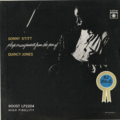 Sonny Stitt / Plays Arrangements From The Pen Of Quincy Jones (SL-5047-RO) Roulette