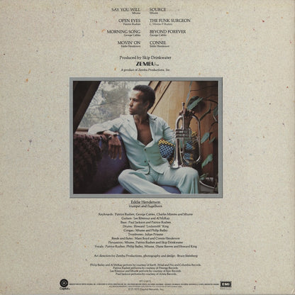 Eddie Henderson - Comin' Through (ST-11671) LP 1977 US Capitol