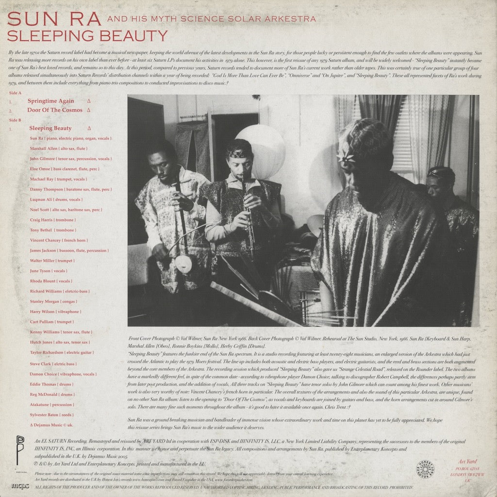 Sun Ra / サン・ラ / Sleeping Beauty (ARTYARD LP003)