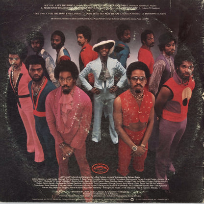 Leroy Hutson - Feel The Spirit (CU 5010) LP 1976 US Curtom｜中古LP