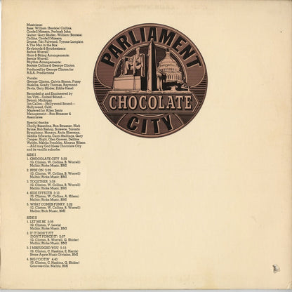 Parliament - Chocolate City (NBLP 7014) 1975 US Casablanca｜中古LP