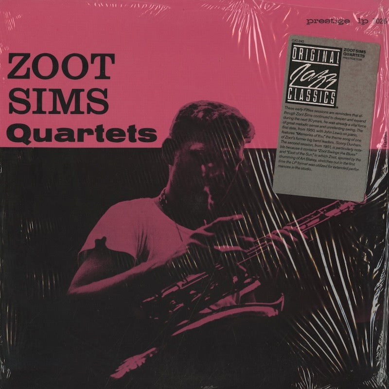 Zoot Sims / ズート・シムズ / Quartets (OJC-242)