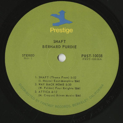 Bernard Purdie / バーナード・パーディ / Shaft (PRST-10038)