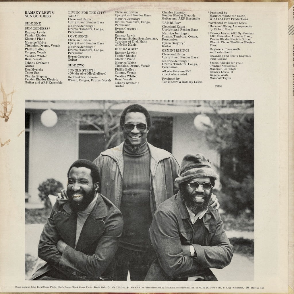 Ramsey Lewis - Sun Goddess (PC 33194) LP 1974 US Columbia｜中古LP