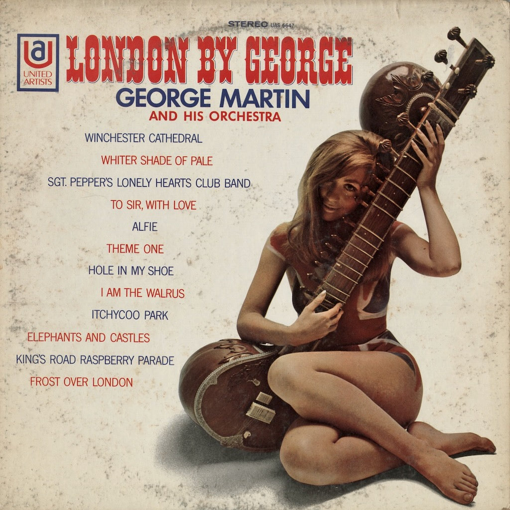 George Martin London By George UAS 6647 LP 1968 USA United Artists Stereo