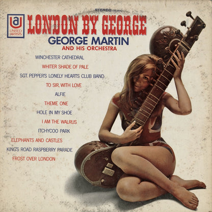 George Martin London By George UAS 6647 LP 1968 USA United Artists Stereo