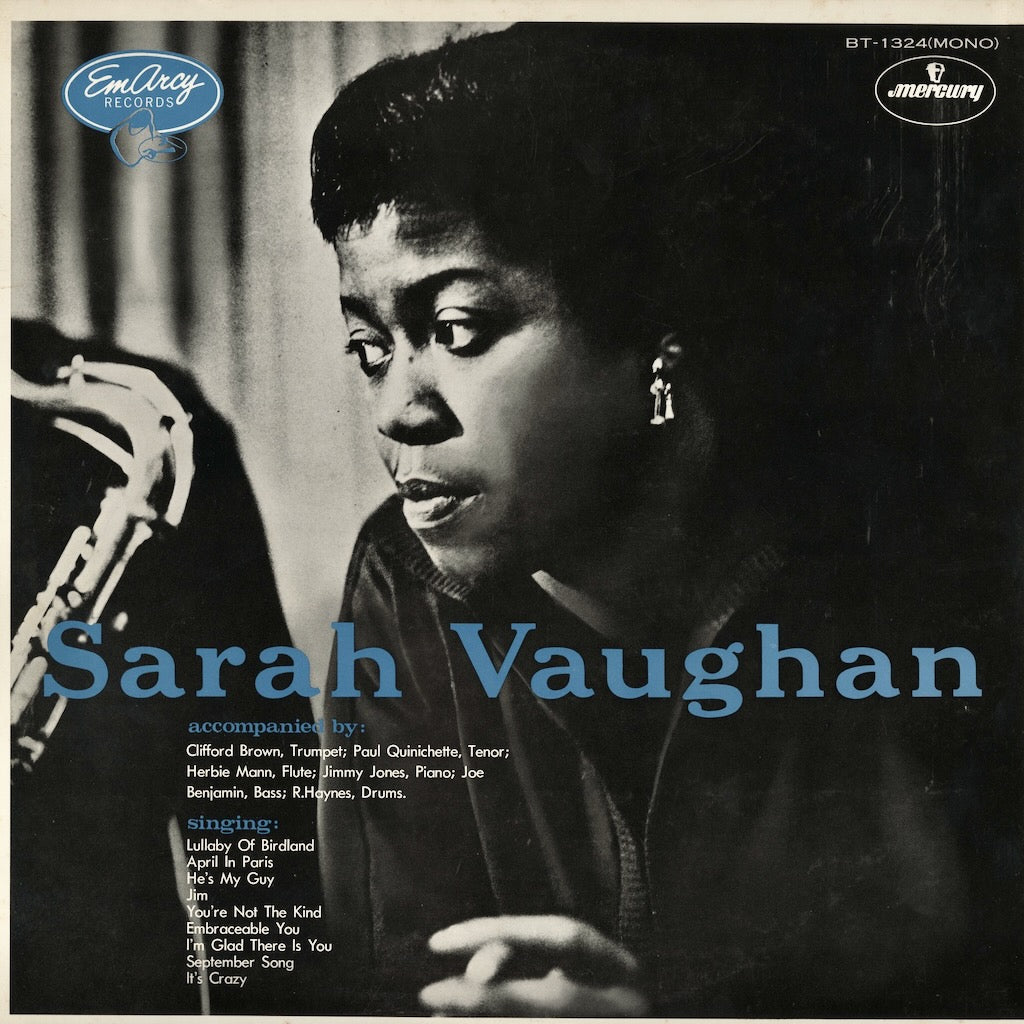 Sarah Vaughan / サラ・ヴォーン (1955) (BT-1324)