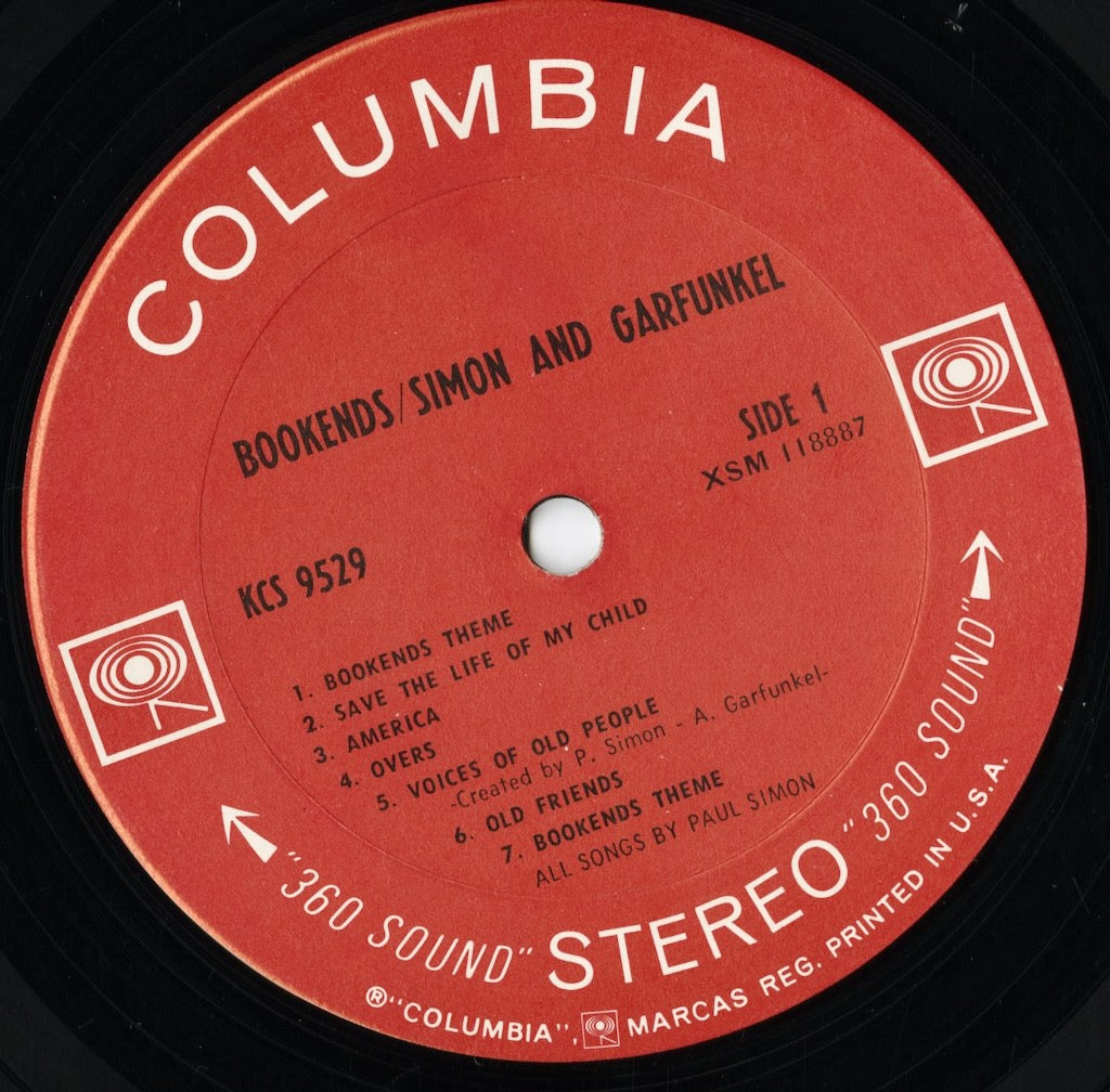 Simon and Garfunkel / サイモン＆ガーファンクル / Bookends (KCS 9529)