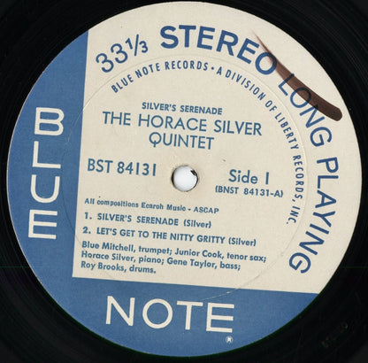 Horace Silver Quintet - Silver's Serenade (BST 84131) 1967 US Blue Note｜中古LP