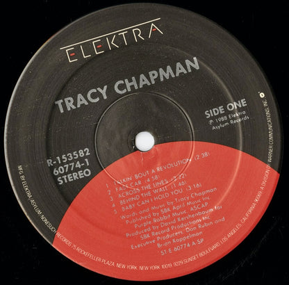 Tracy Chapman - Tracy Chapman (60774-1) LP 1988 US Elektra｜中古LP