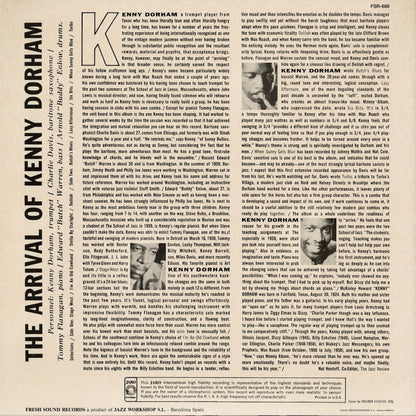 Kenny Dorham - The Arrival Of Kenny Dorham (FSR-688) 1988 SPA Jaro - FRESH SOUNDS｜中古LP