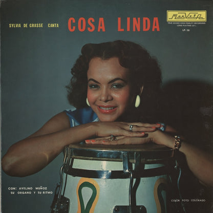 Sylvia De Grasse Cosa Linda LP-38 LP 1960s Puerto Rico Marvela
