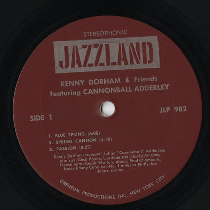 Kenny Dorham / ケニー・ドーハム / Kenny Dorham And Friends (JLP 982) - Orpheum Productions