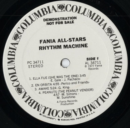 Fania All Stars - Rhythm Machine (PC 34711) LP 1977 US Columbia｜中古LP