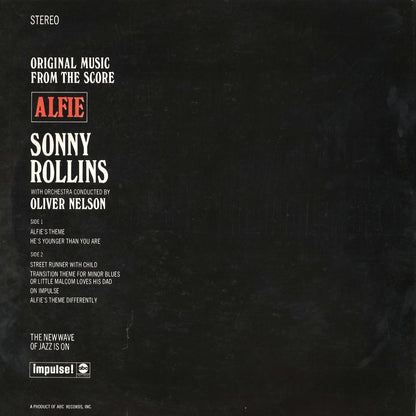 Sonny Rollins / ソニー・ロリンズ / Alfie (SR 3113)