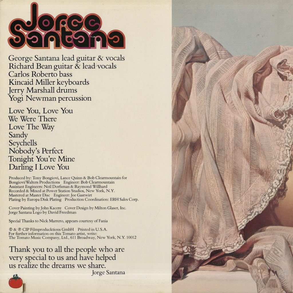 Jorge Santana / ホルヘ・サンタナ (1978) (TOM-7020)