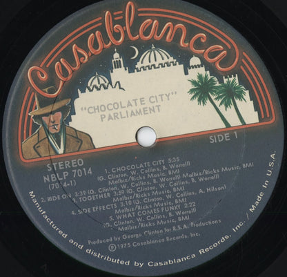 Parliament - Chocolate City (NBLP 7014) 1975 US Casablanca｜中古LP
