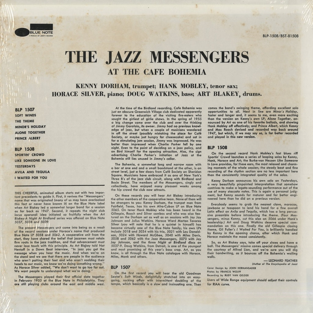 Art Blakey / The Jazz Messengers At Cafe Bohemia Volume 2 (BST-81508)