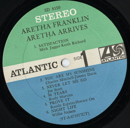 Aretha Franklin - Aretha Arrives (SD 8150) LP 1967 US Atlantic｜中古LP