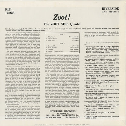 Zoot Sims / ズート・シムズ / Zoot! (VIJ-146)