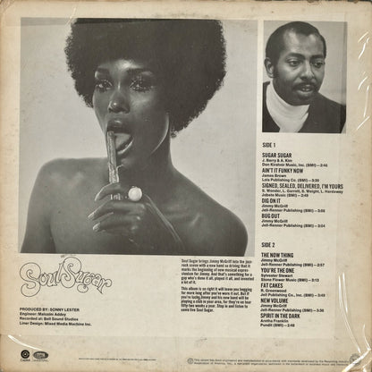 Jimmy McGriff - Soul Sugar (ST-8-0616) LP 1970 US Capitol｜中古LP