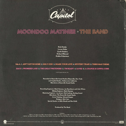 The Band / ザ・バンド / Moondog Matinee (SW-11214)