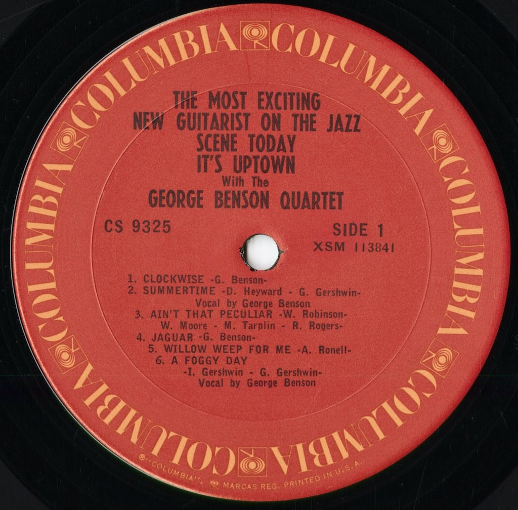 George Benson - It's Uptown (CS 9325) 1971 US Columbia｜中古LP