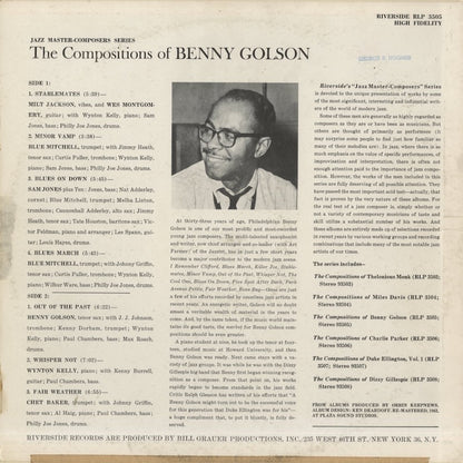 Benny Golson / ベニー・ゴルソン / The Compositions Of Benny Golson (RLP 93505)