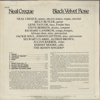 Neal Creque / ニール・クリーク / Black Velvet Rose (MR 5226)