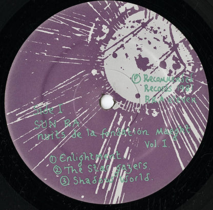 Sun Ra - Nuits De La Fondation Maeght Volume 1 (RR-11) LP 1981 UK Recommended