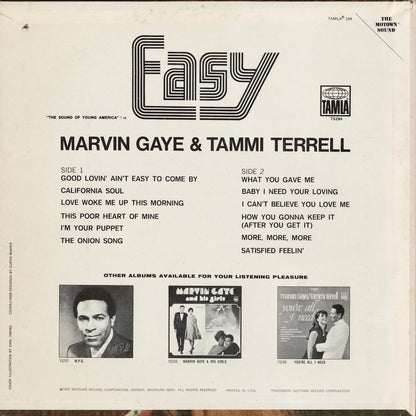 Marvin Gaye & Tammi Terrell / マーヴィン・ゲイ & タミー・テレル / Easy (TS 294)