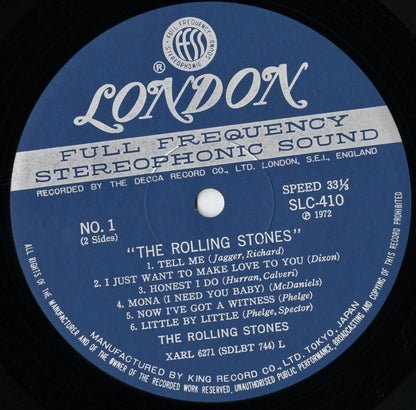 Rolling Stones / ローリング・ストーンズ / S.T. (SLC 410)