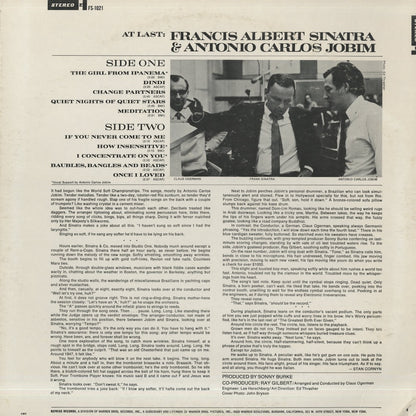Francis Albert Sinatra & Antonio Carlos Jobim - S.T. (FS-1021) LP 1968 US Reprise｜中古LP