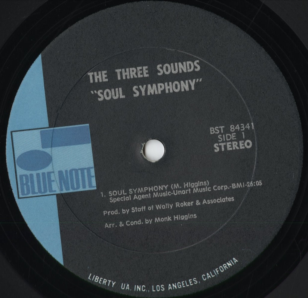 The Three Sounds - Soul Symphony (BST-84341) 1969 US Blue Note Liberty｜中古LP