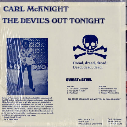 Carl McKnight - The Devil's Out Tonight (1002) LP US West Side Boys｜中古LP