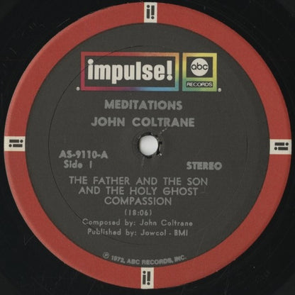 John Coltrane / ジョン・コルトレーン / Meditations (AS-9110)
