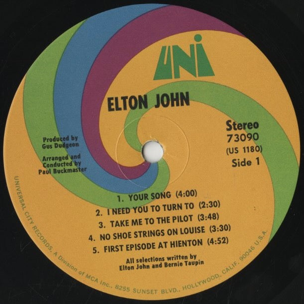 Elton John / エルトン・ジョン / Elton John (73090)