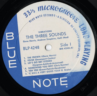 The Three Sounds - Vibrations (BLP 4248) LP 1967 US Blue Note｜中古LP